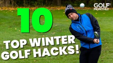 10 TOP WINTER GOLF HACKS!!