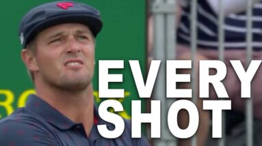 Bryson DeChambeau 2021 US Open 3rd Round| Every Televised Shot