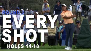 Collin Morikawa 2nd Round | 2021 US Open Holes 14-18