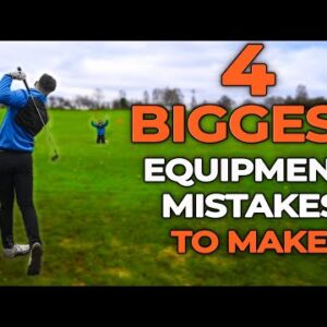 Top 4 BIGGEST Mistakes You Should Look Out For When Buying New Golfing Equipment!