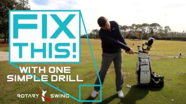 Get Rid Of Early Extension and Boost Clubhead Speed | Simple Drill