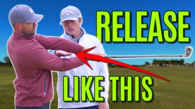GOLF: Right Arm Move To Release The Club On Plane  | The "Window" To Success