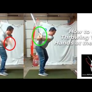 How to Shallow Your Hands & Club During Golf Swing Transition