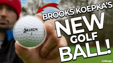 I Tried BROOKS KOEPKA'S New Golf Ball!