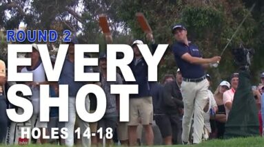 Justin Thomas 2nd Round | 2021 US Open Holes 14-18