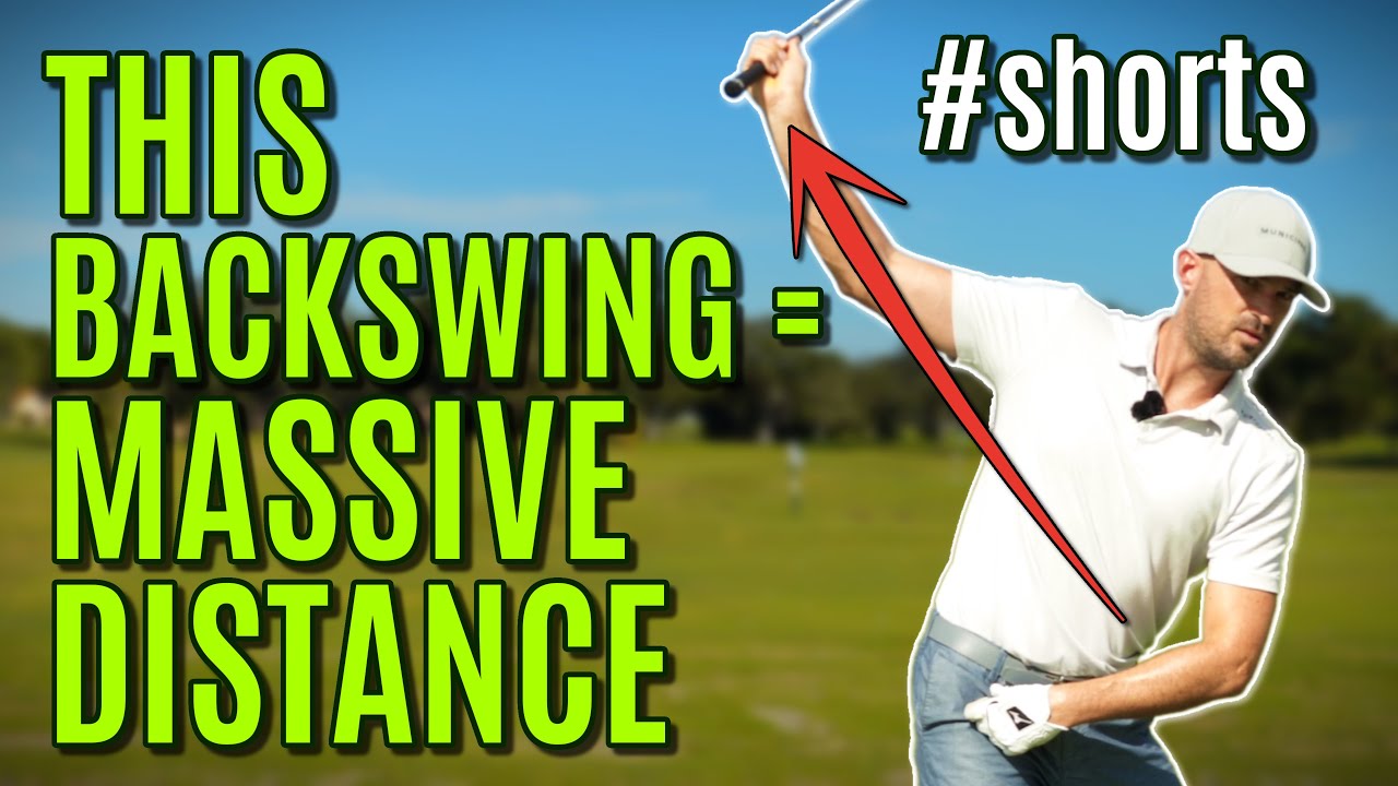 Compact Backswing 4 Golf Tips To Build A Backswing For DISTANCE! #shorts #golfswing #golf ...