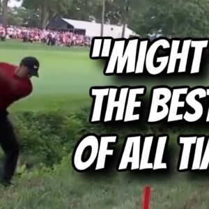 Tiger Somehow Making Pars Look Fun