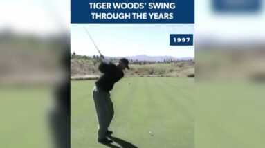 Tiger’s Swing Through the Years