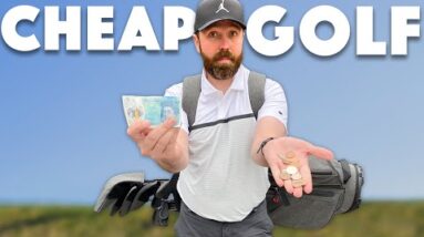 I played the CHEAPEST golf course! (Surprising)