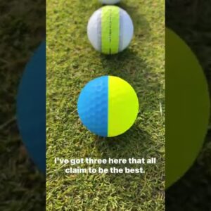 My BEST Golf ball for holing more putts!