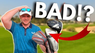 Playing golf with my 70 YEAR OLD Dad's golf clubs!?