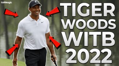 What golf clubs will TIGER WOODS use at The Masters 2022?