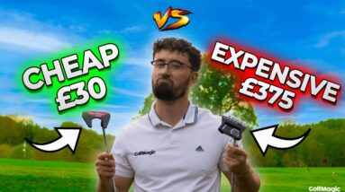 EXPENSIVE VS CHEAP GOLF PUTTER TEST!