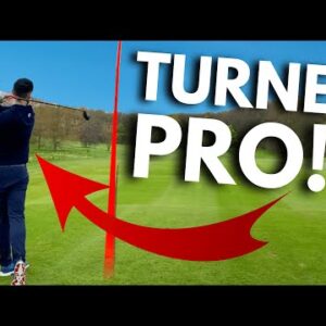 Finally TURNING PRO at GOLF!?