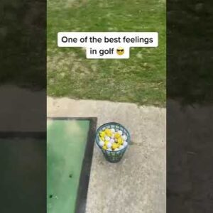 One of the best feelings in golf....😅
