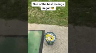 One of the best feelings in golf....😅