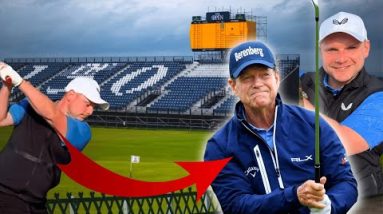 Playing St Andrews With 8 Time MAJOR CHAMPION TOM WATSON!!!