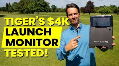 IS TIGER WOODS' $4K LAUNCH MONITOR WORTH IT?!
