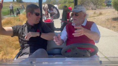 WHO was the MOST HATED golfer ever? WALKING w the Greats of GOLF. AL BARKOW legendary golf ⛳️ writer