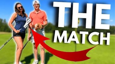 My Wife’s FIRST EVER MATCH vs A High Handicap Golfer…