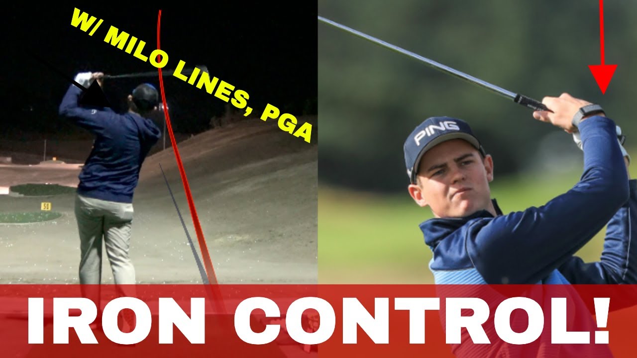 THE 1 ULTIMATE DRILL For IRONS W MILO LINES, PGA