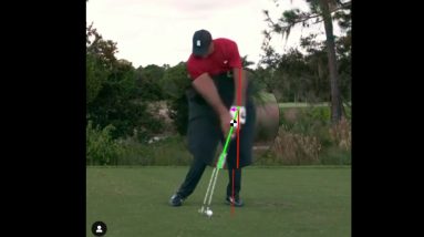 Tiger Woods Handle Position at Impact