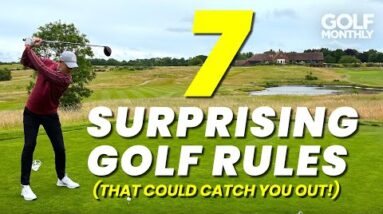 7 SURPRISING GOLF RULES... THAT COULD CATCH YOU OUT!