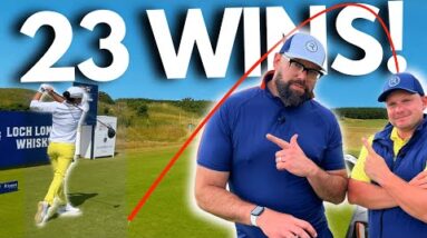 I PLAYED GOLF WITH A 23 TIME TOUR WINNER AND TV CELEBRITY!?