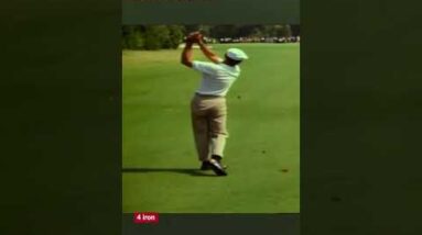 #benhogan hits EVERY FAIRWAY & GREEN on 7k yard long course. #golf #golfswing #golftips #shorts