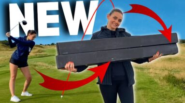 UNBOXING Laura's BRAND NEW CUSTOM Golf Clubs!
