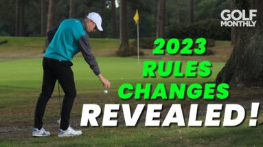 2023 GOLF RULES CHANGES... REVEALED!