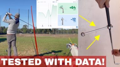 HIT DRIVER STRAIGHT. BRAND NEW Training aid TESTED w/ GOLF DATA