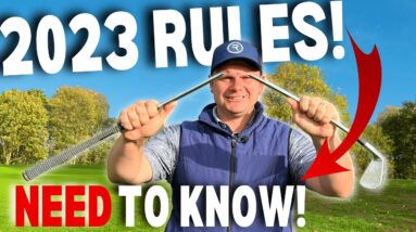NEW GOLF RULES 2023 | The 5 Most Important CHANGES!