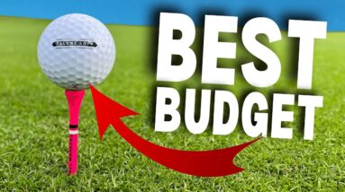These BUDGET GOLF BALLS are KILLING The PR-V1!?