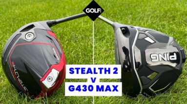 TAYLORMADE STEALTH 2 vs PING G430 MAX: DRIVER HEAD-TO-HEAD!