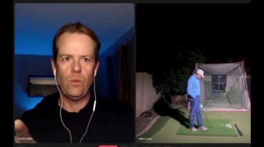 MILO LINES "BEND VS ARM DROP" IN GOLD SWING: ANSWERS YOU QUESTIONS  BE BETTER GOLF LIVE