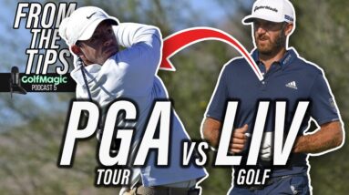 Who wins this CRUNCH PGA Tour vs LIV Golf match?!