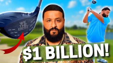 DJ Khaled's BILLION DOLLAR Golf Idea & His INSANE CUSTOM CLUBS!