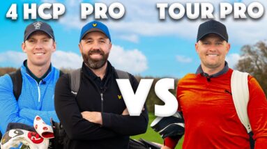 Rick Shiels & Guy (Scramble) Vs Tour Pro
