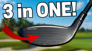 TaylorMade's New CRAZY 3 IN 1 Golf Club!