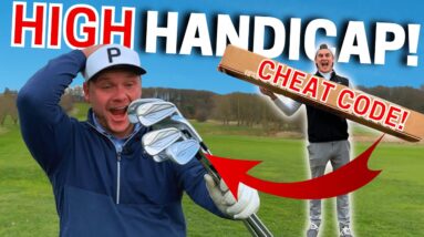 The BEST WAY For A HIGH HANDICAP Golfer To BEAT A PRO!?
