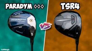 Callaway Paradym Triple Diamond vs Titleist TSR4 Driver | I Did NOT Expect This...