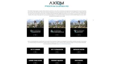 AXIOM Program Pre-launch