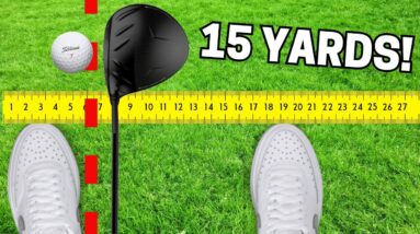 I Gained 15 Yards INSTANTLY... Without Doubt The BEST GOLF TIP EVER!