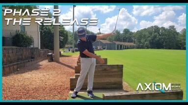 Learning a Proper Golf Club Release - Craig's First Session in Phase 2