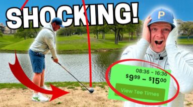 The MOST SHOCKING Golf Course For $10.99 On GolfNow!