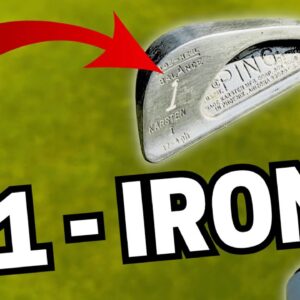 This Should NOT BE ATTEMPTED - 1 Iron VS the Course!