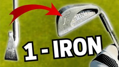 This Should NOT BE ATTEMPTED - 1 Iron VS the Course!