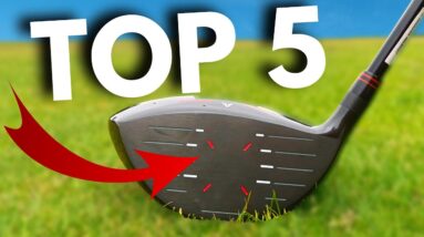 Top 5 Forgiving Drivers For Mid to High Handicaps of 2023!