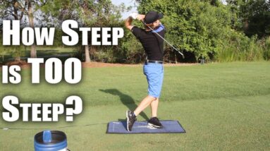 What is the Proper Angle of Attack with Irons? How Steep is TOO Steep?